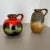 German Pottery Fat Lava Vases Multi-Color from Scheurich, 1970s, Set of 2 For Sale - Image 4 of 18