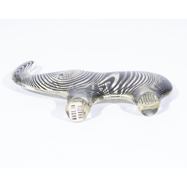 Op Art Lucite Elephant Designed by Abraham Palatnik For Sale In Indianapolis - Image 6 of 8