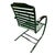 1950s Mid-Century Steel Springer Rocking Outdoor Patio Chair , Pair For Sale In Los Angeles - Image 6 of 8