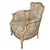 French Pair of French Louis XV Bergères For Sale - Image 3 of 4