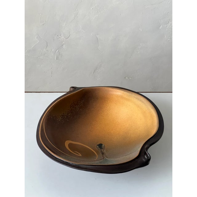 Contemporary Late 20th Century Large Studio Pottery Bowl For Sale - Image 3 of 6