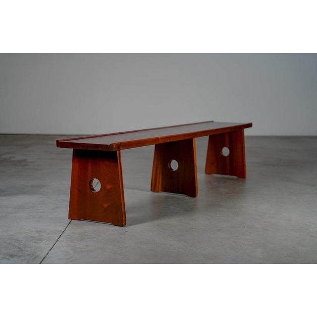 Custom made bench. The bench is in a good condition with some traces of usage normal to it’s age.