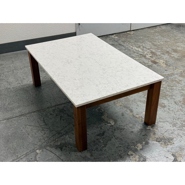 Wood Room & Board Linden Custom Coffee Table For Sale - Image 7 of 12