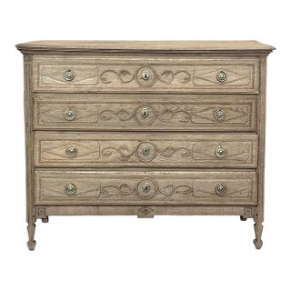 18th Century Liègeois Louis XVI Period Stripped Oak Commode For Sale
