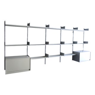 Model 606 Wall Shelving Unit by Dieter Rams for Vitsoe, 1960s For Sale