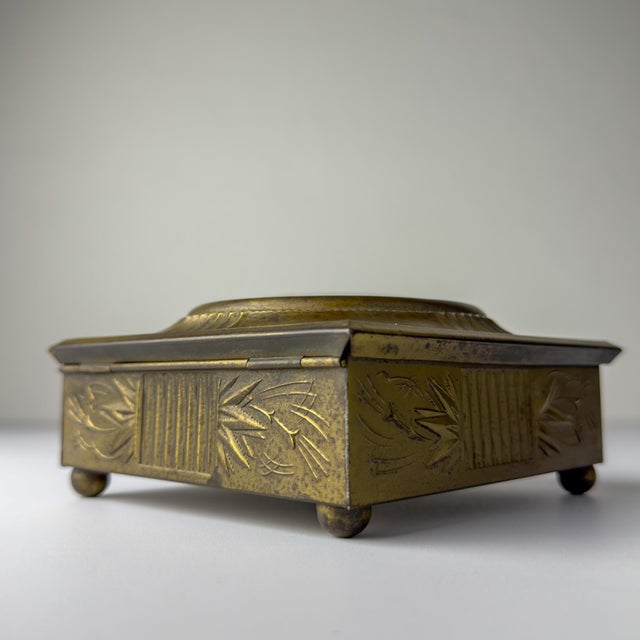 1930s Vintage Jewelry Box from Dralle, Germany 1930s For Sale - Image 5 of 18