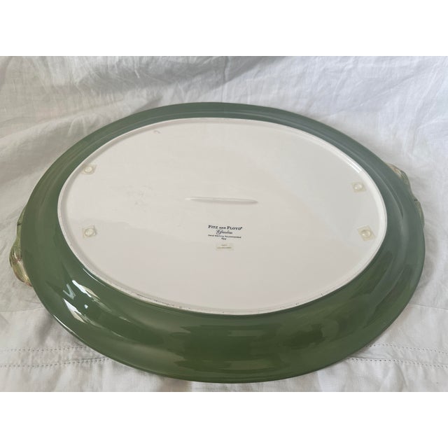 Fitz & Floyd Artichoke Tray For Sale In Palm Springs - Image 6 of 7