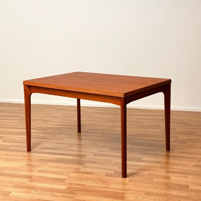 Rectangular Dining Table in Teak by Vejle Stole- Og Møbelfabrik A/S, 1950s For Sale - Image 10 of 10