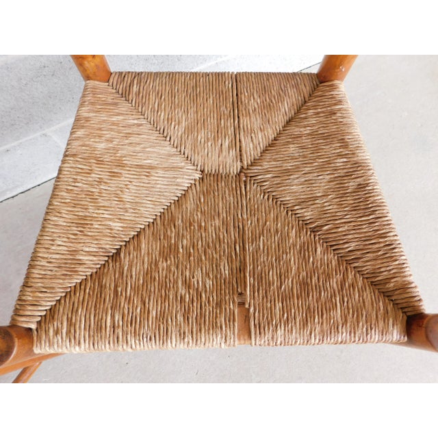 Wallace Nutting #393 Pilgrim Ladder Back Side Chairs - a Pair For Sale In Philadelphia - Image 6 of 11