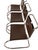 Brown Set of 6 Mies Van Der Rohe Leather Mr10 Dining Chairs, Knoll International, 1960 For Sale - Image 8 of 9