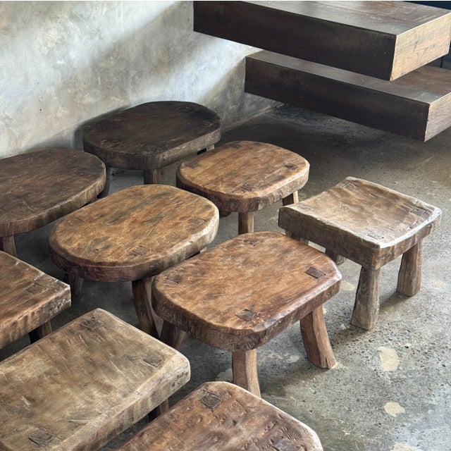Small Stool in Teak For Sale - Image 18 of 18