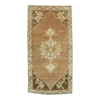Turkish Vintage Rug 3'8" x 7'2" #20531 For Sale