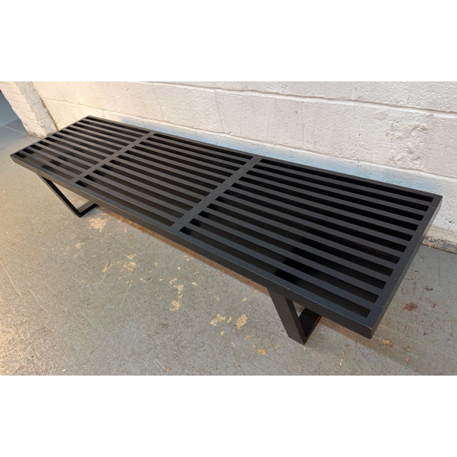 Wood Mid-Century Modern Attributed to George Nelson for Herman Miller Platform Bench For Sale - Image 7 of 11
