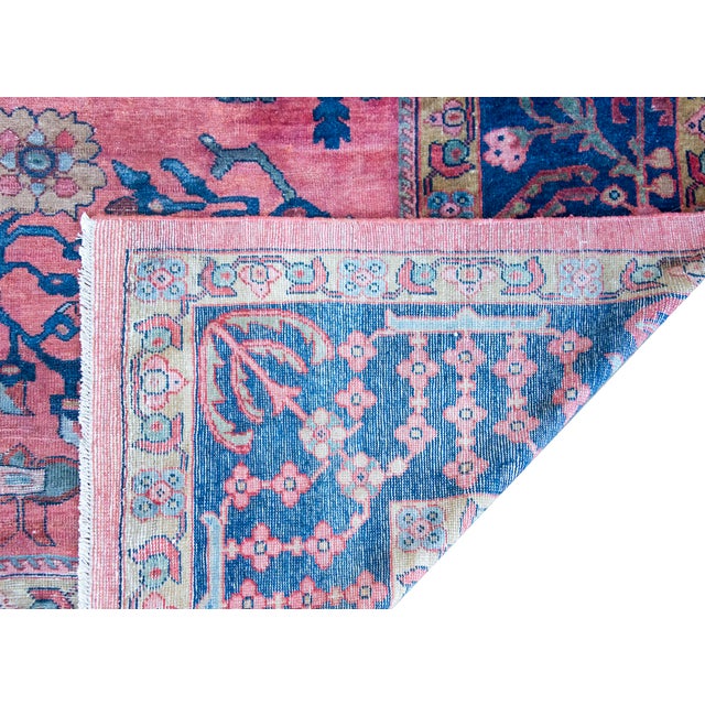 Early 20th Century Persian Sarouk Mahal Rug For Sale - Image 14 of 15