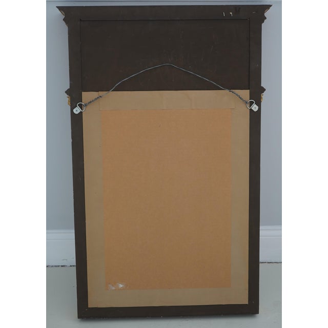 French Louis XVI Style Gold Giltwood Mirror For Sale - Image 10 of 11