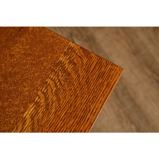 Stickley Mission Oak Harvey Ellis Inlaid Nightstand For Sale - Image 14 of 18