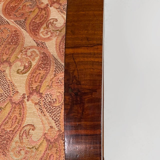 Wood Art Deco Italian Armchairs in Wood and Fabric, 1930s, Set of 2 For Sale - Image 7 of 18