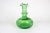 1960's Emerald Green Kanawha #710r Crackle Glass Decanter With Teardrop Stopper For Sale - Image 4 of 9