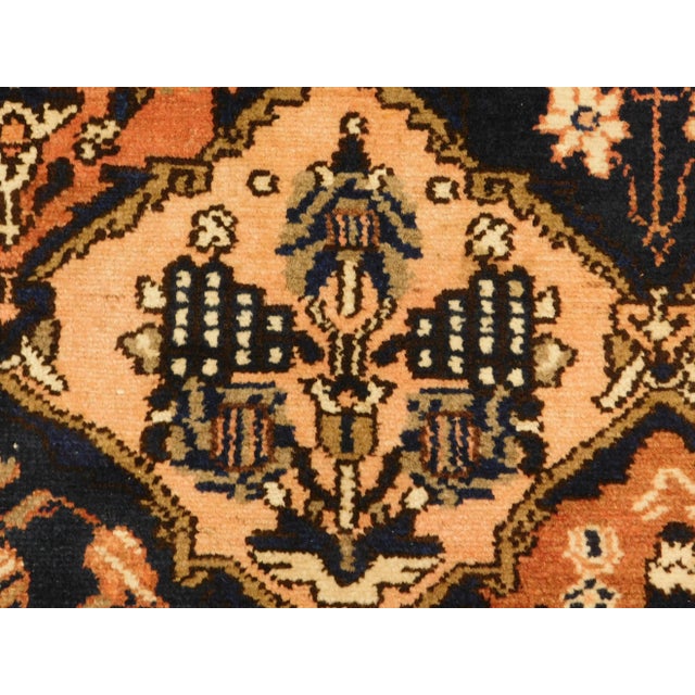 Vintage Persian Bakhtiar Rug- 5′9″ × 10′9″ For Sale - Image 11 of 13