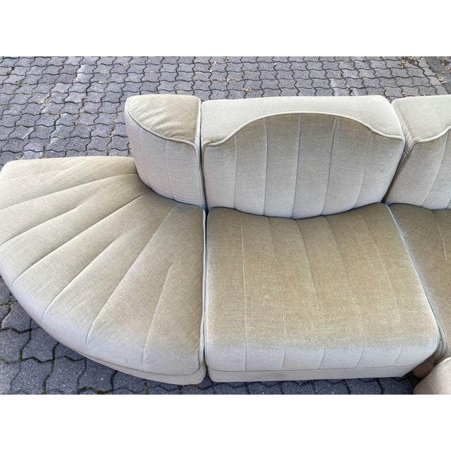 Vintage Model 9000 Modular Sofa by Tito Agnoli for Arflex, 1969, Set of 6 For Sale - Image 16 of 18