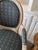 French Attributed Ethan Allen French Louis XVI Style Armchairs For Sale - Image 3 of 5