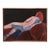 Late 20th Century Modernist Style Reclining Nude Oil on Canvas For Sale