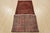 Hamedan Runner 3’6” X 9’7” Red Wool Vintage Tribal Hand-Knotted Oriental Rug For Sale - Image 13 of 14