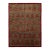 Hand-Knotted Modern Bidjar Style Wool Area Rug Intricate Crimson & Ochre Damask For Sale
