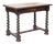 19th Century Italian Walnut Barley Twist Library / Writing Table For Sale