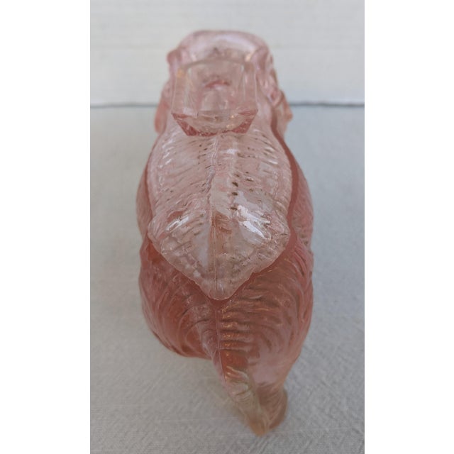 Vintage 1920s Pink Depression Glass Lidded Elephant Trinket Dish Chairish