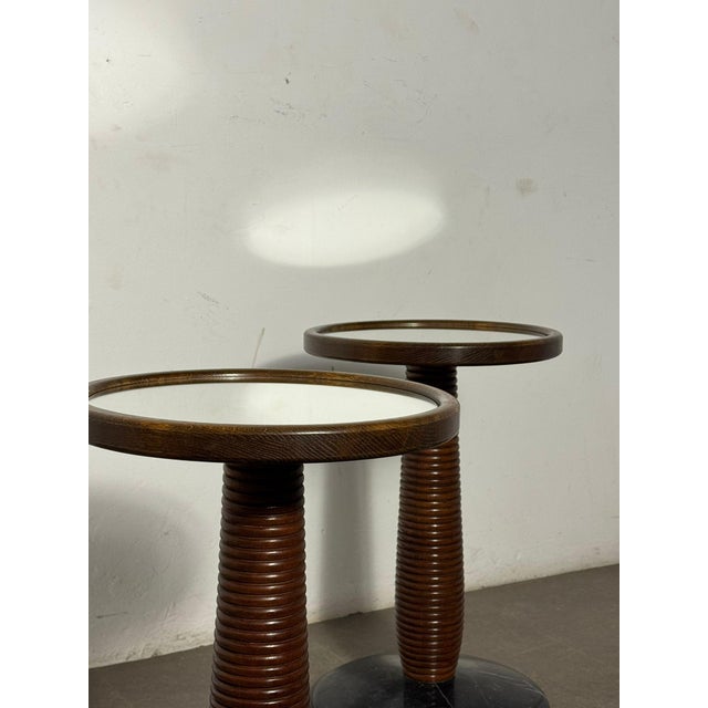 Mid-Century Modern Coffee Tables from Osvaldo Borsani, 1940s, Set of 2 For Sale - Image 3 of 10