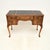 Antique Burr Walnut Leather Top Desk, 1930s For Sale - Image 9 of 9