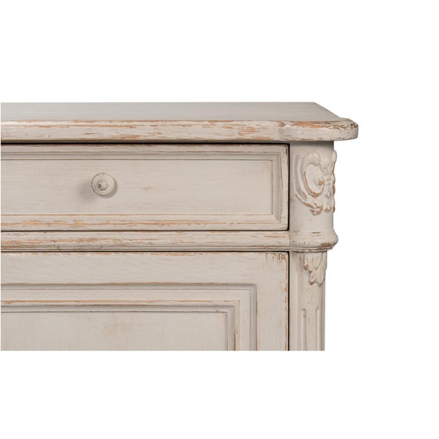 2020s French Provincial White Painted Buffet Sideboard For Sale - Image 5 of 12
