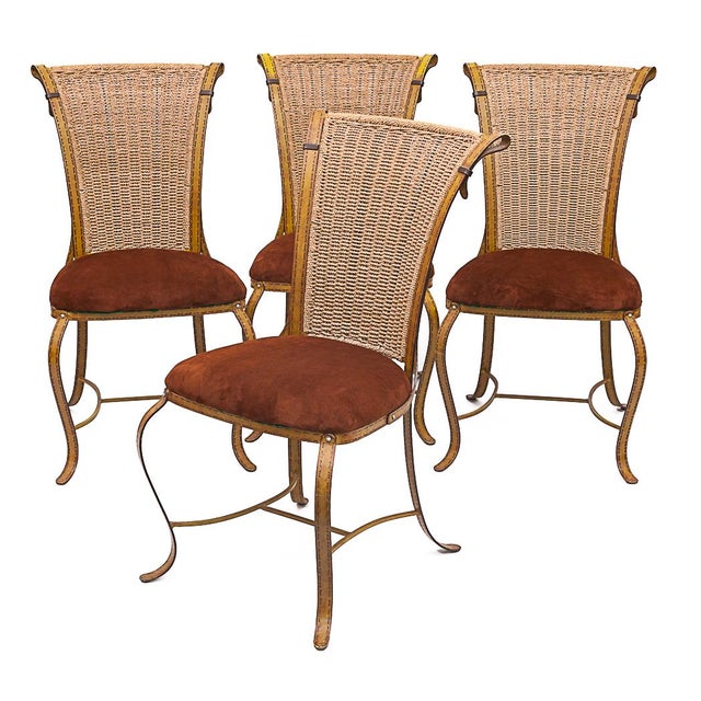 Chairs by Jacques Adnet, 1960s, Set of 4 For Sale - Image 13 of 13