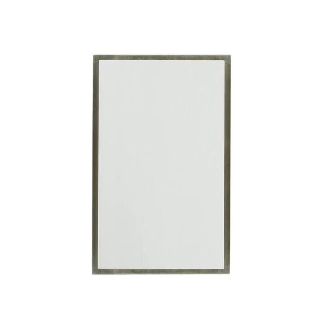 This functional "C" table is created from formed artisan patina metal members that support a brushed oak top.