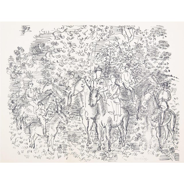 Raoul Dufy (1877-1953) (after) The Hunt Lithograph Signed in the plate On wove paper, 48 x 30 cm (approx. 19 x 12 inches)...