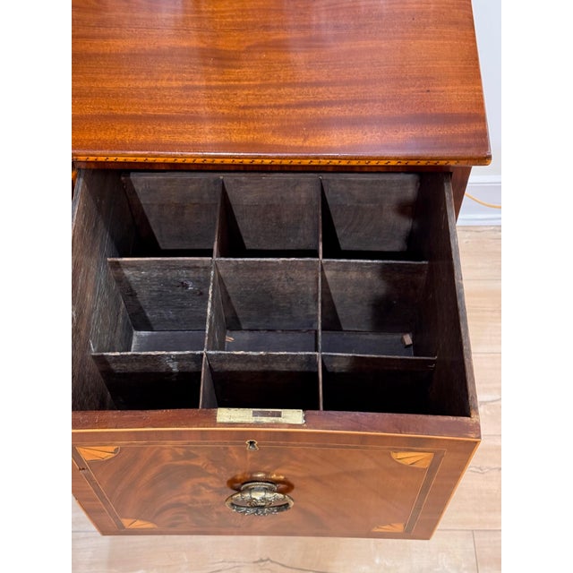 Late 18th Century English Serpentine Front Sideboard For Sale - Image 6 of 13