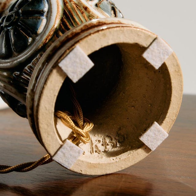 Vintage Ceramic Table Lamp, 1970s For Sale - Image 9 of 10