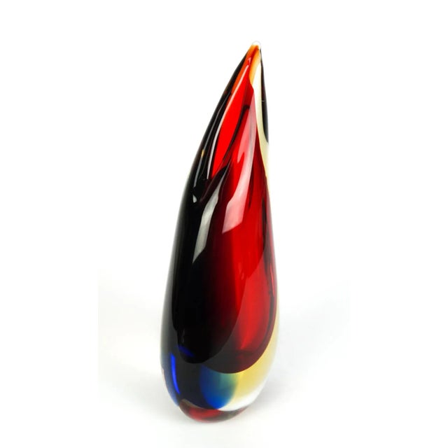 Blown Sommerso Murano Glass Vase by Michele Onesto for Made Murano Glass, 2019 For Sale - Image 7 of 9