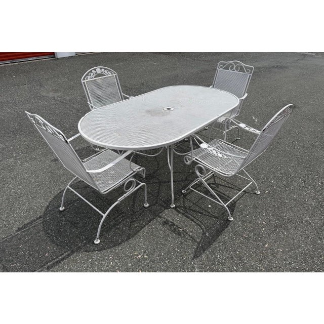 Perfect for your outdoor space! The table measures 72x38x29, the decorative chairs measure 19x27x38. 17 and the other 2...