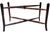 Antique 19th Century English Regency Style Hand-Painted Wooden Hunting Tray Table on Faux-Bamboo Stand For Sale - Image 12 of 13