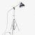 Mid-Century Industrial Floor Lamp For Sale - Image 10 of 10