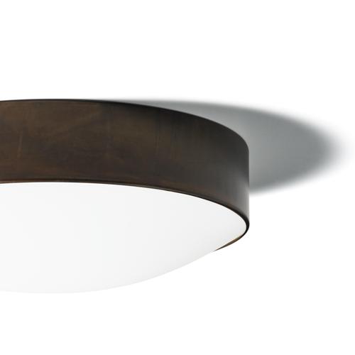Small Iron Oxide Svep Ceiling Lamp from Konsthantverk Tyringe For Sale - Image 3 of 7