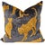 Contemporary Pair of Animique Gold Slate Decorative Pillows For Sale - Image 3 of 5