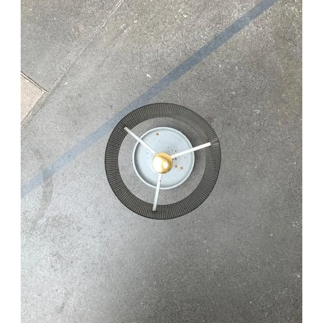 Mid-Century Minimalist Perforated Steel Umbrella Stand, 1960s For Sale - Image 15 of 18