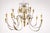 Monumental Swedish Gustavian 12-Light Iron & Parcel GiltWood Chandelier, Rewired For Sale In Atlanta - Image 6 of 12
