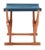 Wood Breanne Stool, Set of 2 - Natural/Navy For Sale - Image 7 of 7