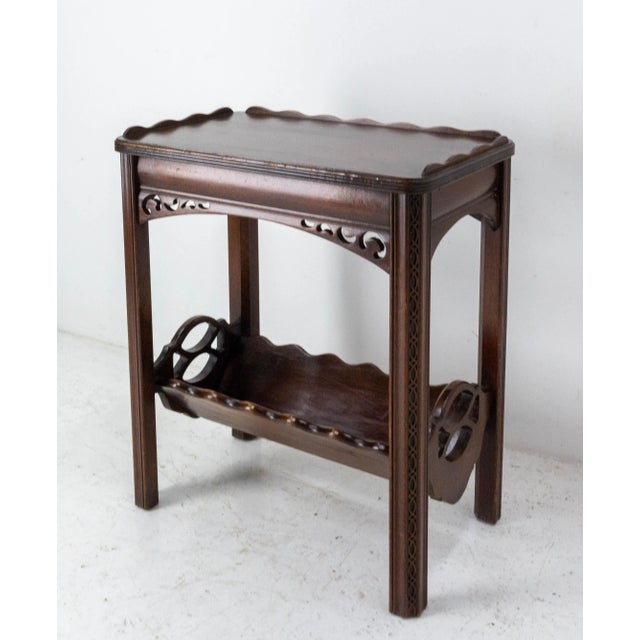 Console or Side Table Hall Table, 1950 For Sale - Image 3 of 9