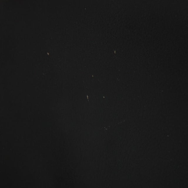 PK33 Stool in Black Aura Leather by Poul Kjærholm, 1980s For Sale - Image 6 of 13