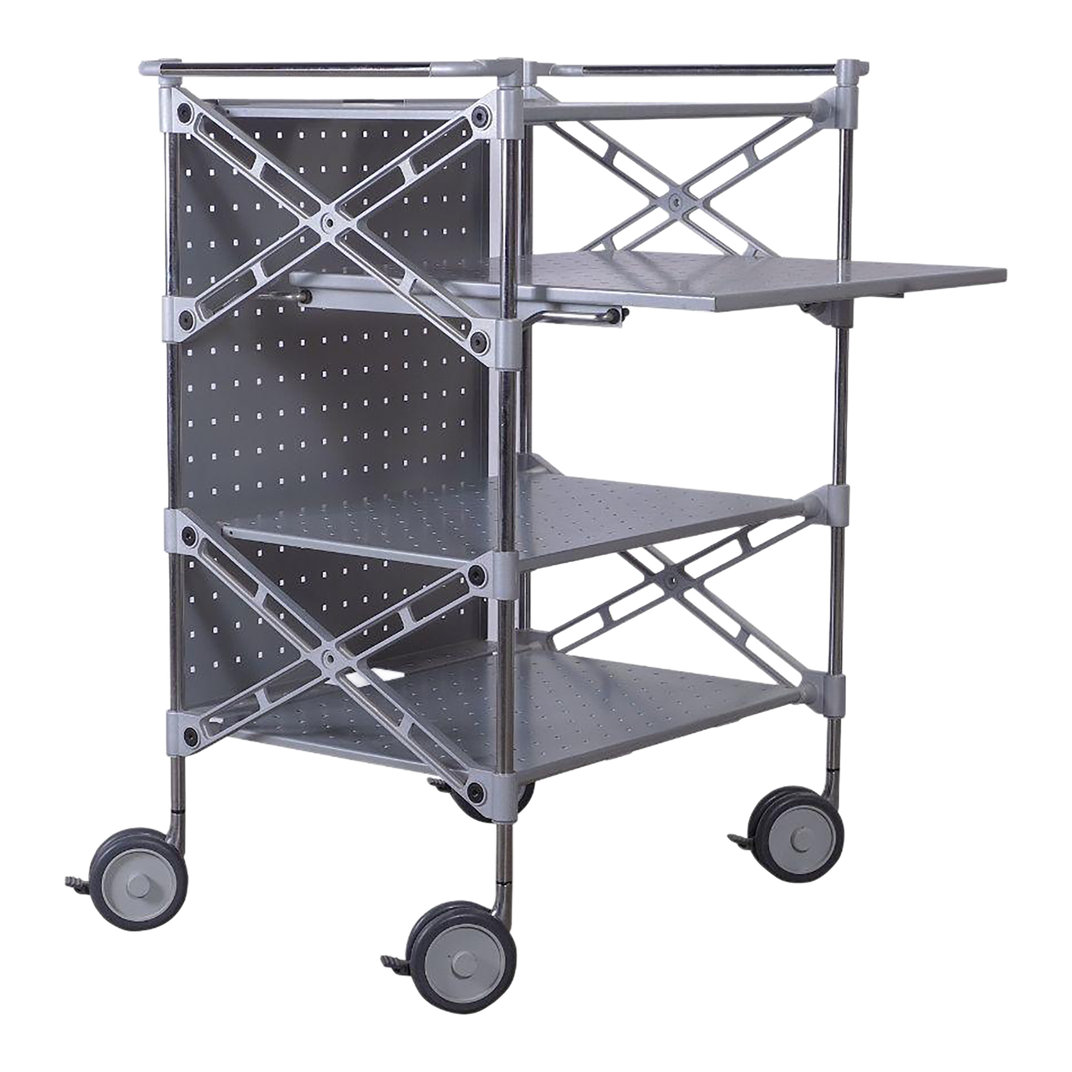 Kartell Oxo Trolley Computer Cart by Antonio Citterio, Attributed